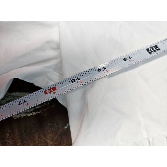 GAP NEW TAGS Maternity White Tiered Blouse Size Small - Picture 7 of 9